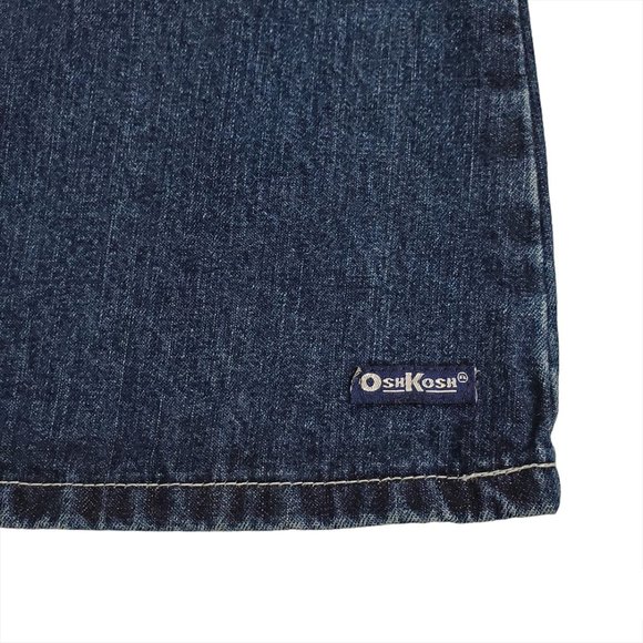 Oshkosh B'gosh Girl Denim Jumper Dress 24 Months Embroidery Blue Canada … - Picture 6 of 8